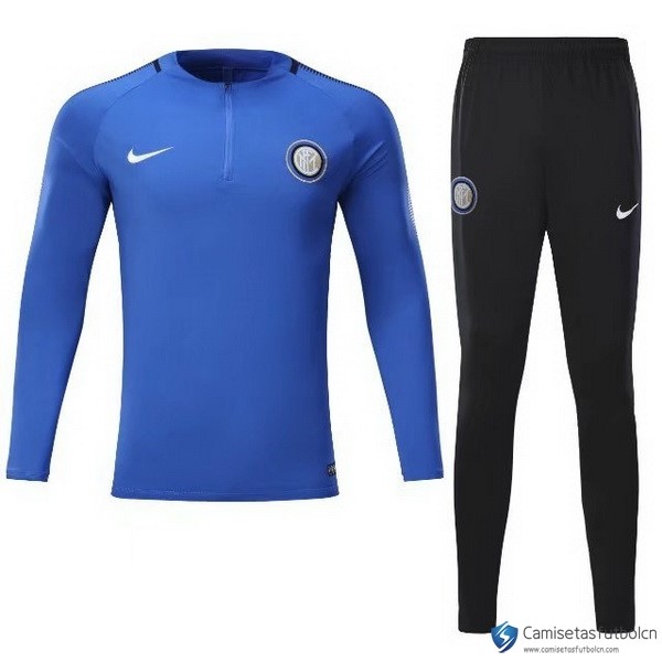 Chandal De Lana Inter 2017-18 Azul